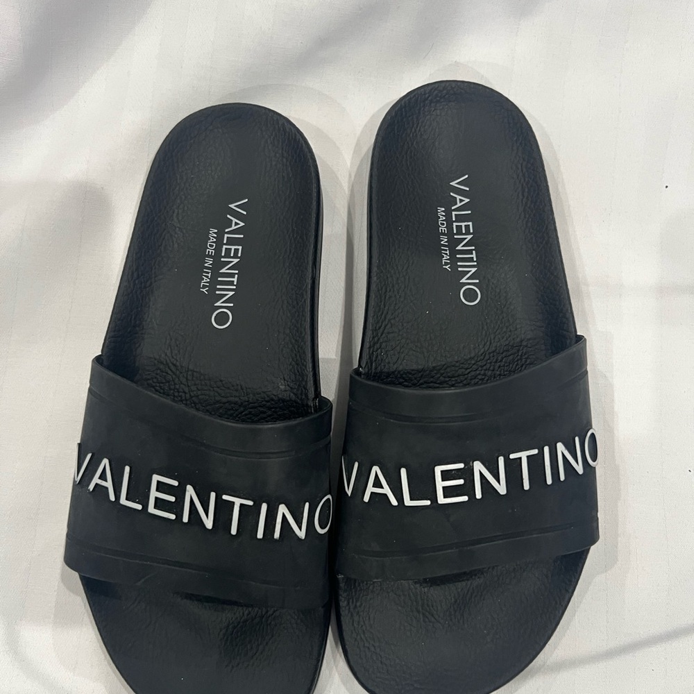 Valentino Textured Black Footwear